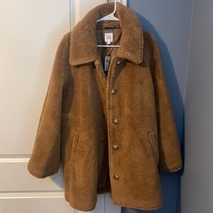 GAP Brown Teddy Jacket